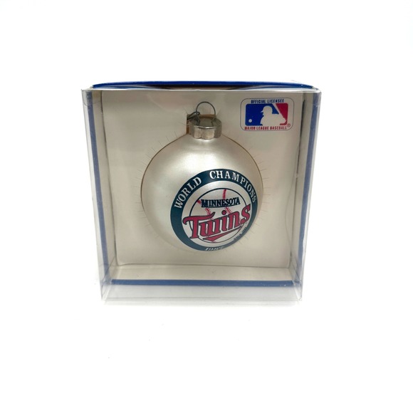 Topperscot Other - Topperscot Minnesota Twins MLB Ornament 3in White 1987 World Champions